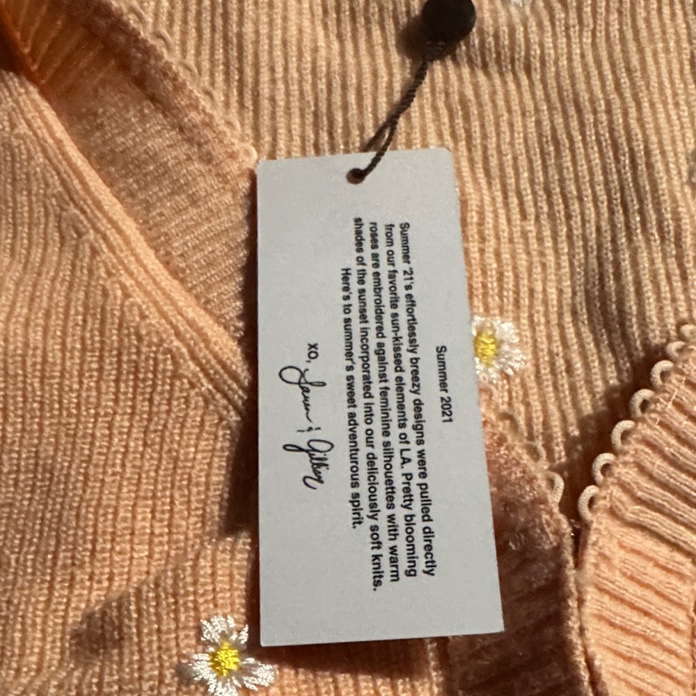 For Love And Lemons Blush Knit Top - Picture 3 of 4